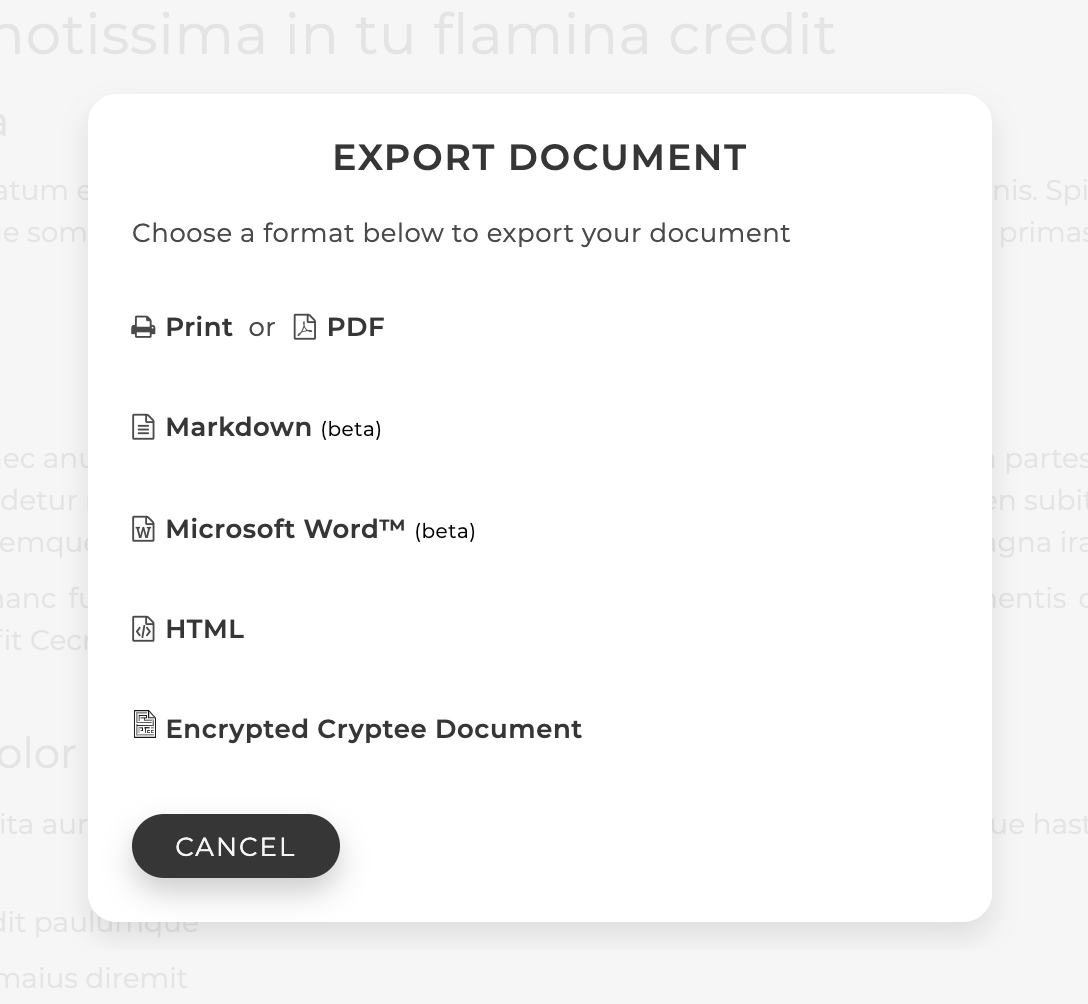 export