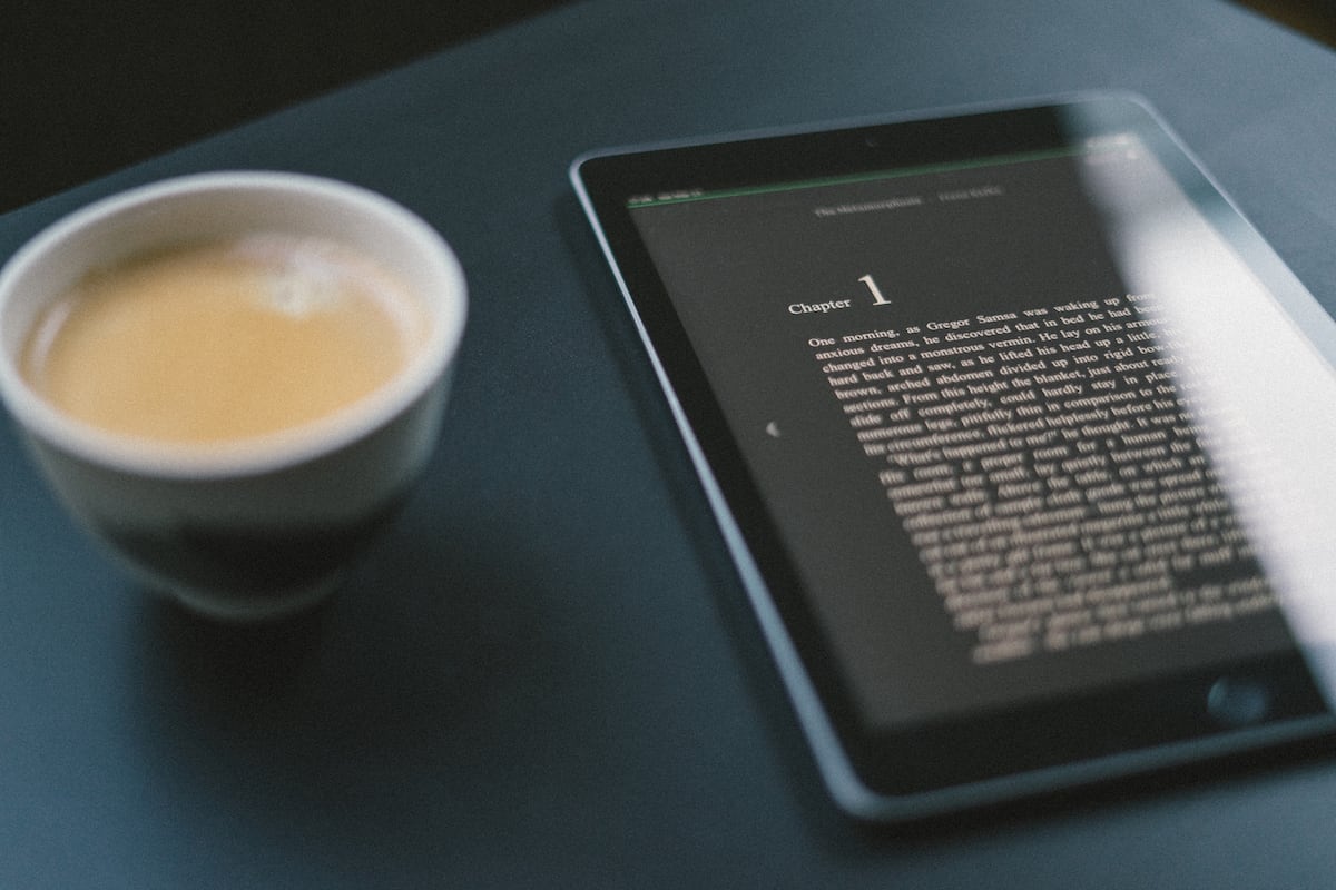 Cryptee Encrypted Ebooks iPad Coffee